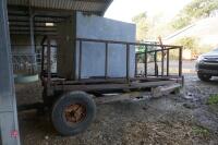 APPROX 10'X6' TRAILER CHASSIS - 9