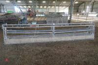 3 X POLDENVALE 15' SHEEP FEED BARRIERS