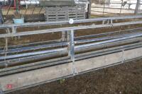 3 X POLDENVALE 15' SHEEP FEED BARRIERS - 2