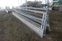 3 X POLDENVALE 15' SHEEP FEED BARRIERS - 5