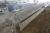 3 X POLDENVALE 15' SHEEP FEED BARRIERS - 14