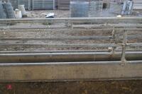 3 X POLDENVALE 15' SHEEP FEED BARRIERS - 15