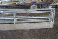 3 X POLDENVALE 15' SHEEP FEED BARRIERS - 4