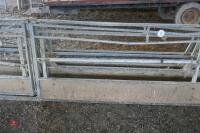 3 X POLDENVALE 15' SHEEP FEED BARRIERS - 6