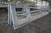 3 X POLDENVALE 15' SHEEP FEED BARRIERS - 9