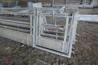 3 X POLDENVALE 15' SHEEP FEED BARRIERS - 12