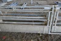 3 X POLDENVALE 15' SHEEP FEED BARRIERS - 14