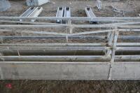 3 X POLDENVALE 15' SHEEP FEED BARRIERS - 16