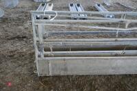 3 X POLDENVALE 15' SHEEP FEED BARRIERS - 17