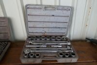 DRAPER 3/4'' DRIVE SOCKET SET (37)