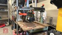 DEWALT POWERSAW C/W BLADES