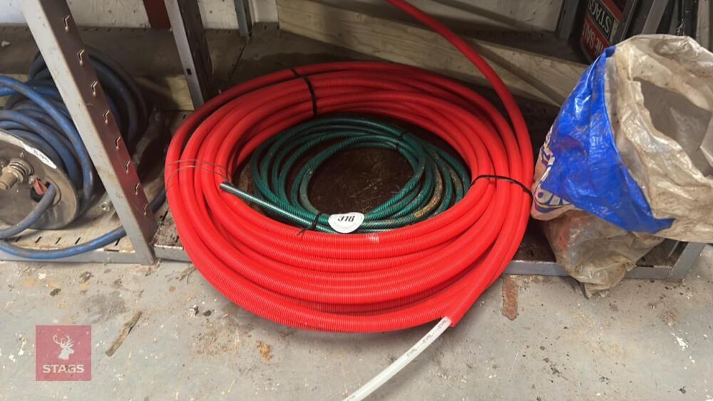 ROLL OF DUCTING & HOSE PIPE