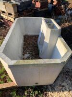 AS NEW 180G CONCRETE WATER TROUGH