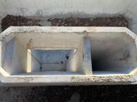 AS NEW 180G CONCRETE WATER TROUGH - 2