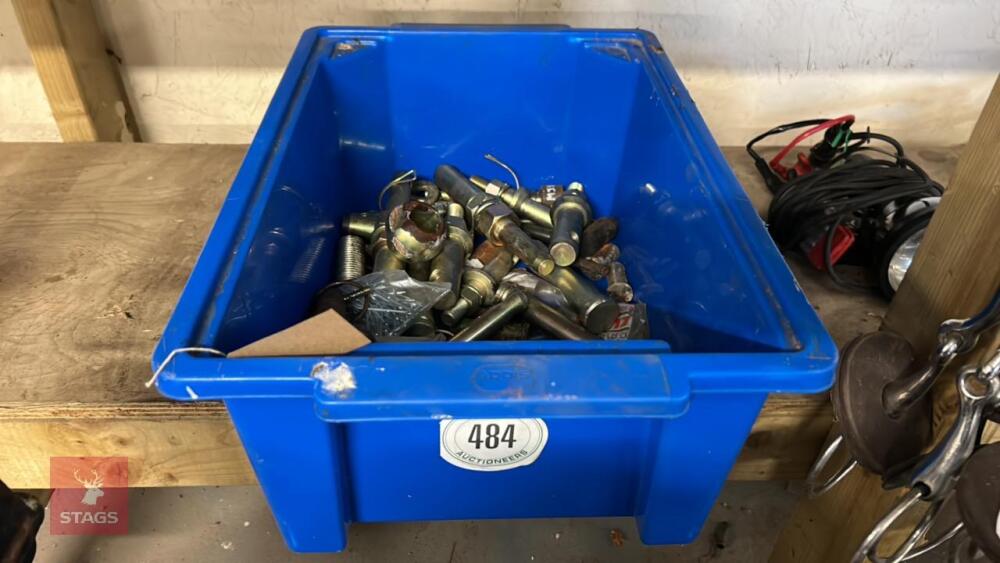 BOX OF TRACTOR PINS ETC