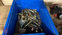 BOX OF TRACTOR PINS ETC - 2