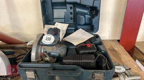 BOSCH 24VOLT CIRCULAR SAW & DRILL