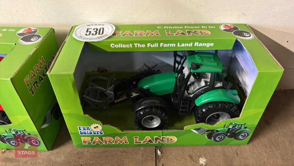 GREEN TRACTOR & LOADER