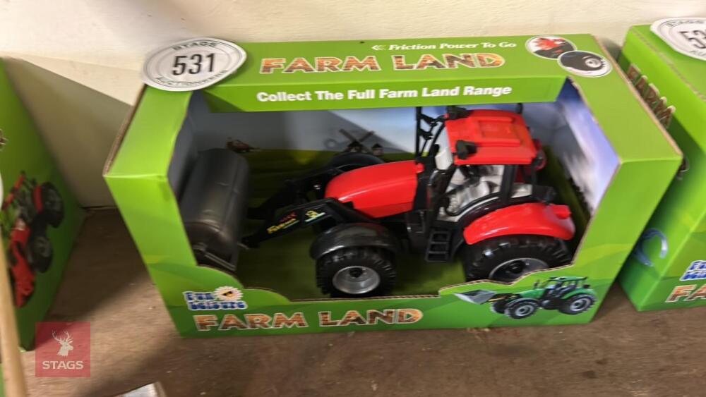 RED TRACTOR + LOADER