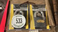 2 PADLOCKS - 2