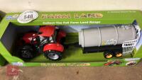 TOY TRACTOR + TANKER - 2