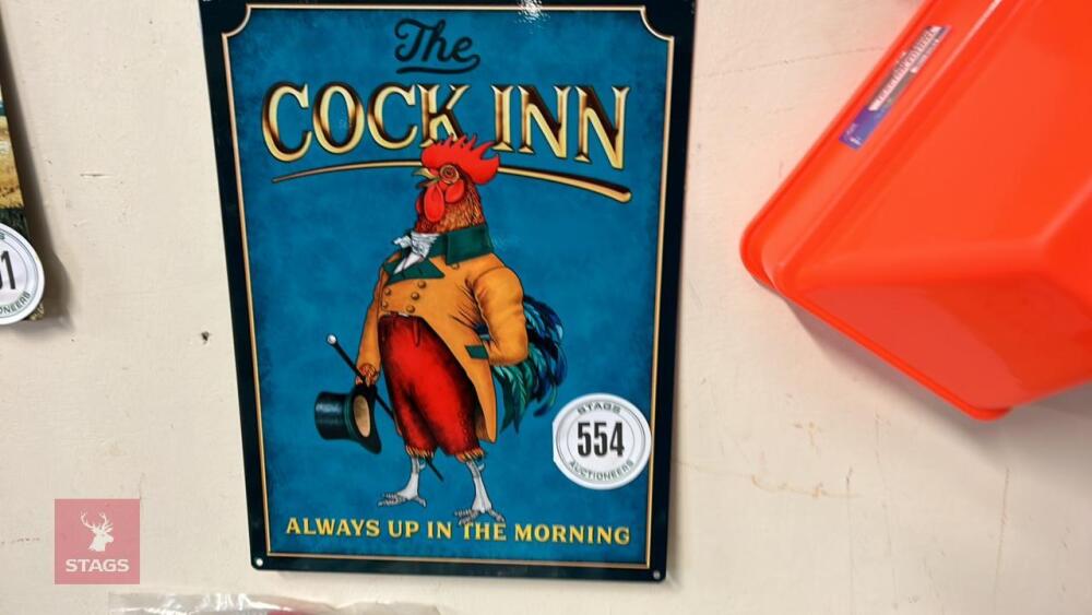 COCK IN SIGN