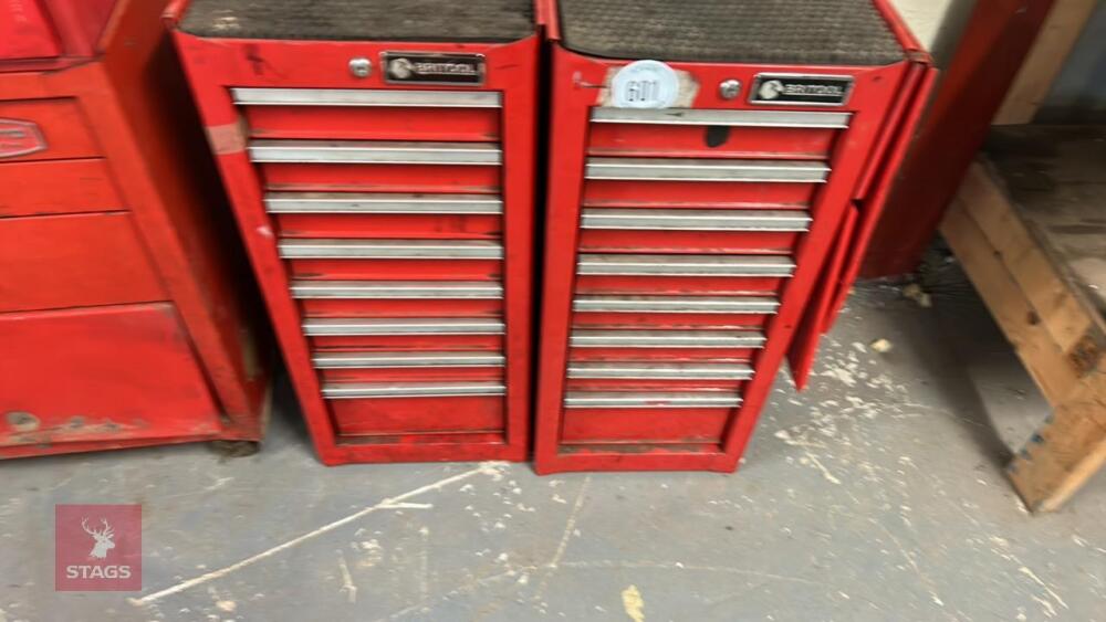 2 BRITOOL WORKSHOP CABINETS