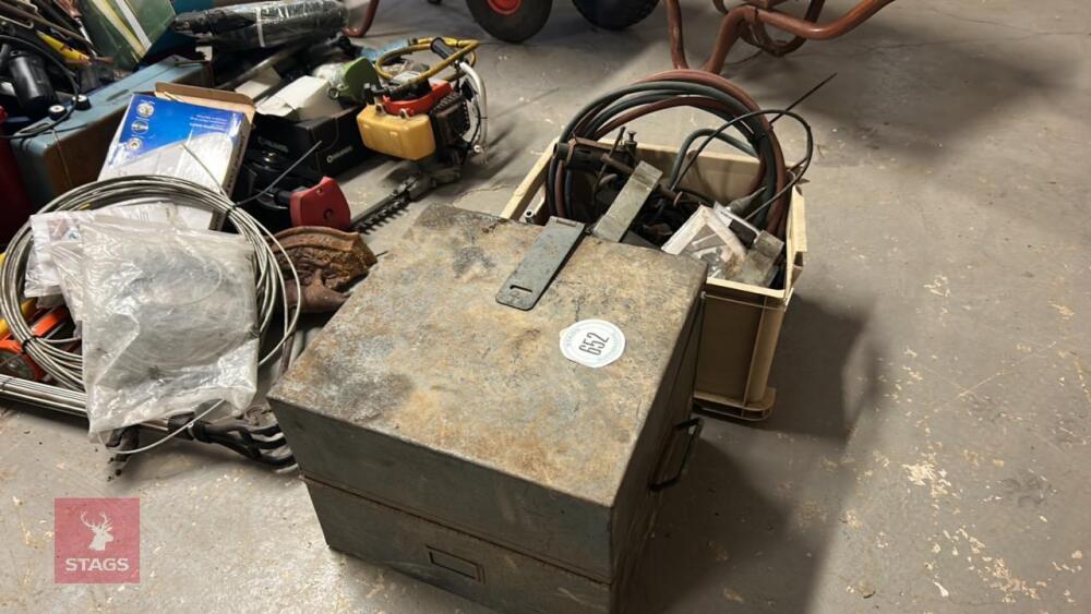 2 BOXES OF FABRICATION EQUIPMENT