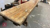 WOODEN BENCH 6'6'' - 4