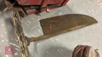 SET OF BELLOWS, HAY KNIFE & SEED FIDDLE - 3