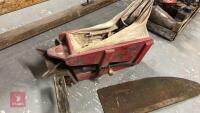 SET OF BELLOWS, HAY KNIFE & SEED FIDDLE - 4