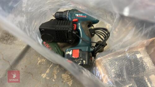 2 BOSCH DRILLS & CHARGERS