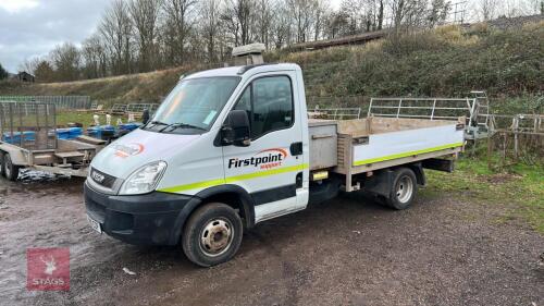 2010 IVECO DAILY 3.0L FLATBED VAN