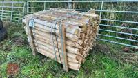 100 X 5' WOODEN STAKES 3-4'' - 2