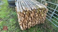 100 X 5' WOODEN STAKES 3-4'' - 3