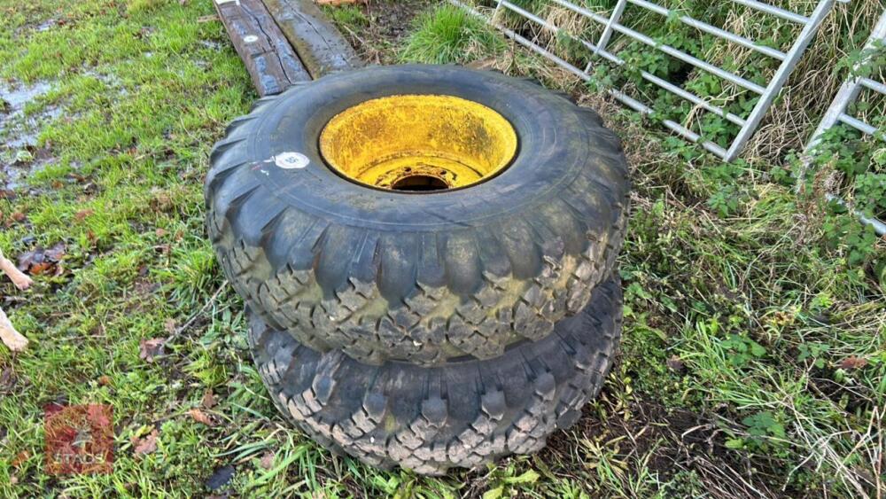 MARSHALL DUNG SPREADER WHEELS & TYRES