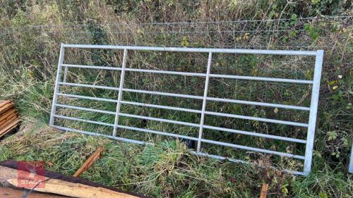 10' GALVANISED FIELD GATE (S/S)