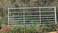 10' GALVANISED FIELD GATE (S/S) - 2