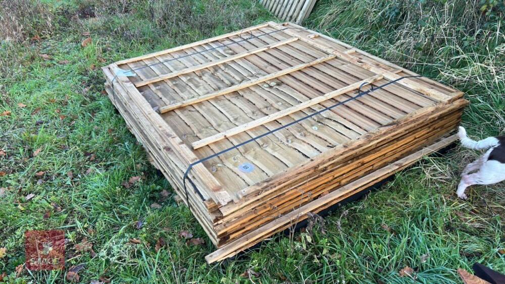 6 X 6 X 6 FENCING PANELS/1 5X6