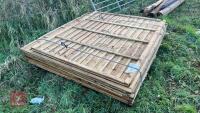 6 X 6 X 6 FENCING PANELS/1 5X6 - 3