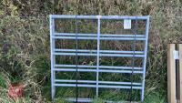 PAIR OF GALV METAL GATES - 2