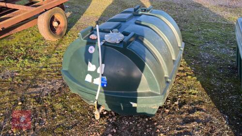 1200L NON BUNDED PLASTIC FUEL TANK