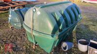 2500L NON BUNDED PLASTIC FUEL TANK - 2
