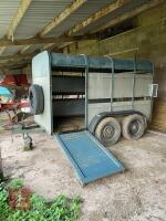 IFOR WILLIAMS STOCK TRAILER 10' X 5' - 7