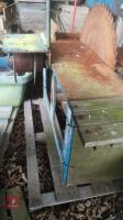 LISTER FLAT BELT DRIVE SAW BENCH - 3