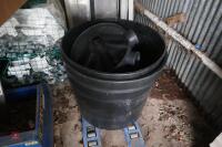 2 LRG BINS & QTY OF 6'' DRAINAGE SPLITTE - 5