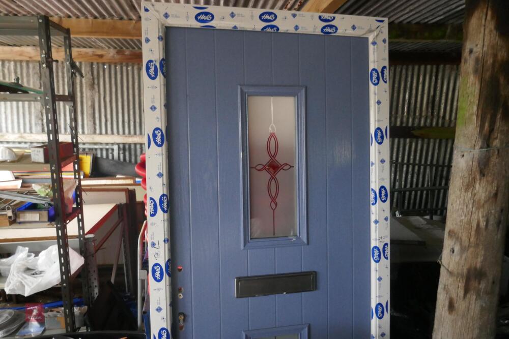 LIGHT BLUE COMPOSITE DOOR