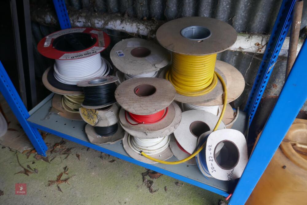 LRG QTY OF VARIOUS COPPER WIRE