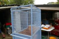 LARGE WHEELED STILLAGE & CAGE - 9