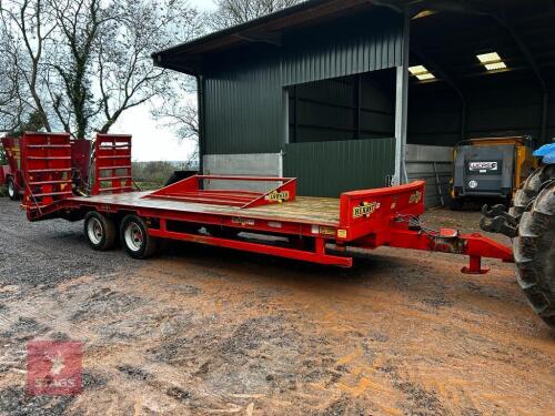 HERBST 24' TWIN AXLE LOW LOADING TRAILER